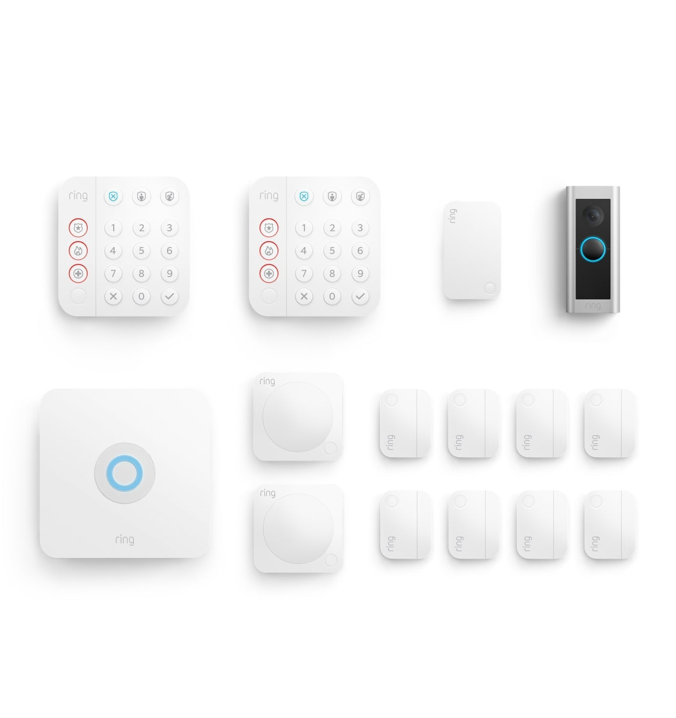 Door/Window Sensor Pack (4-Pack)